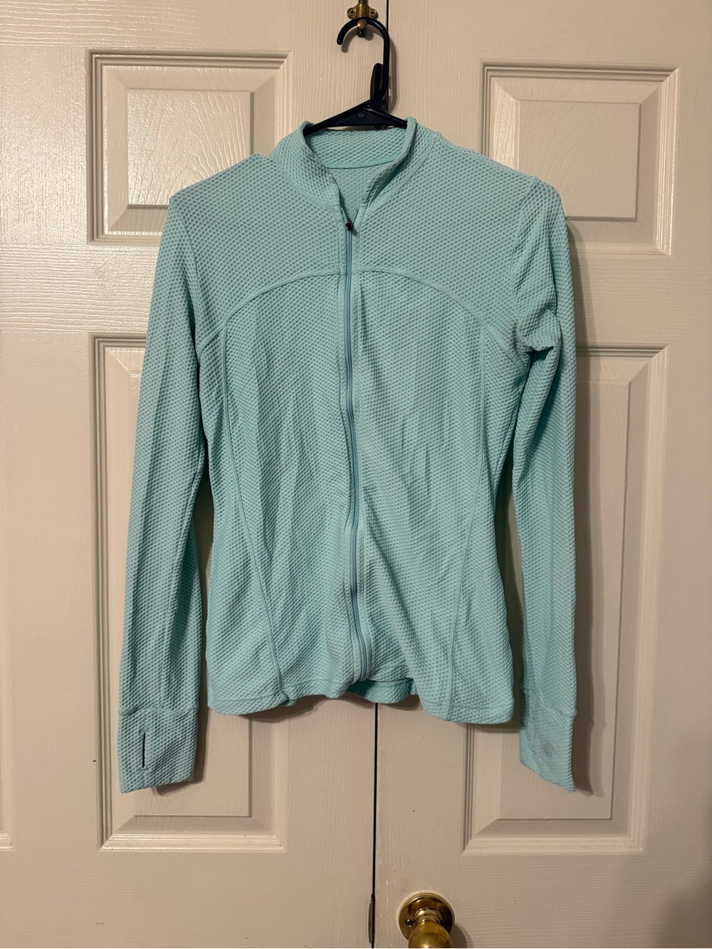 Trac Women's Light Aqua Full-Zip Lightweight Jacket